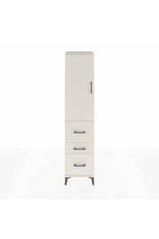 Hyperion Dolap Tek Raflı 3 Çekmeceli Tek Askılı 44x44x195 - S58M047V1B