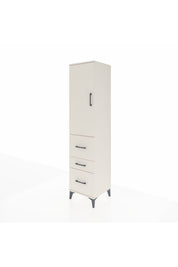 Hyperion Dolap 3 Raflı 3 Çekmeceli Tek Kapaklı 44x44x195 - S58M048V1B
