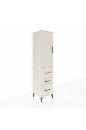 Hyperion Dolap 3 Raflı 3 Çekmeceli Tek Kapaklı 44x44x195 - S58M048V1B