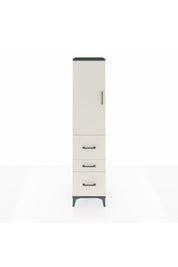 Hyperion Dolap 3 Raflı 3 Çekmeceli Tek Kapaklı 44x44x195 - S58M048V4B
