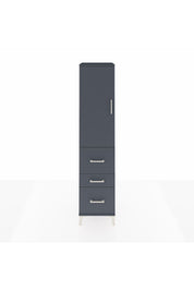 Hyperion Dolap 3 Raflı 3 Çekmeceli Tek Kapaklı 44x44x195 - S58M048V5B
