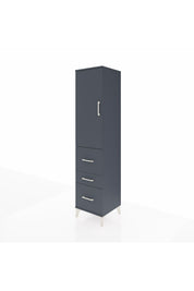 Hyperion Dolap 3 Raflı 3 Çekmeceli Tek Kapaklı 44x44x195 - S58M048V5B