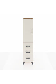 Hyperion Dolap 3 Raflı 3 Çekmeceli Tek Kapaklı 44x44x195 - S58M048V7B
