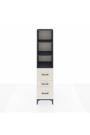 Hyperion Dolap 3 Raflı 3 Çekmeceli 44x44x195 - S58M049V4B