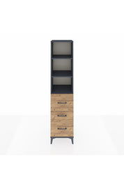 Hyperion Dolap 3 Raflı 3 Çekmeceli 44x44x195 - S58M049V6B