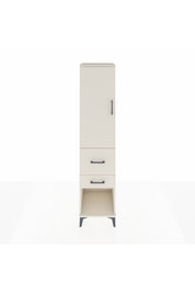 Hyperion Dolap Tek Raflı 2 Çekmeceli Tek Askılı 44x44x195 - S58M050V1B