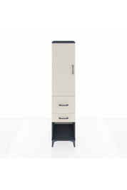 Hyperion Dolap 3 Raflı 2 Çekmeceli Tek Kapaklı 44x44x195 - S58M051V4B