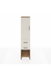 Hyperion Dolap 3 Raflı 2 Çekmeceli Tek Kapaklı 44x44x195 - S58M051V7B