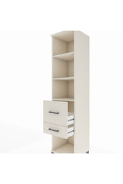 Hyperion Dolap 3 Raflı 2 Çekmeceli 44x44x195 - S58M052V1B