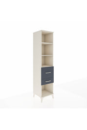 Hyperion Dolap 3 Raflı 2 Çekmeceli 44x44x195 - S58M052V2B
