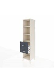 Hyperion Dolap 3 Raflı 2 Çekmeceli 44x44x195 - S58M052V2B
