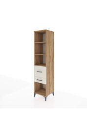 Hyperion Dolap 3 Raflı 2 Çekmeceli 44x44x195 - S58M052V7B