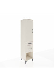 Hyperion Dolap Tek Raflı 2 Çekmeceli Tek Askılı 44x44x195 - S58M053V1B