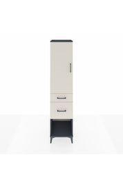 Hyperion Dolap Tek Raflı 2 Çekmeceli Tek Askılı 44x44x195 - S58M053V4B