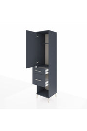 Hyperion Dolap Tek Raflı 2 Çekmeceli Tek Askılı 44x44x195 - S58M053V5B