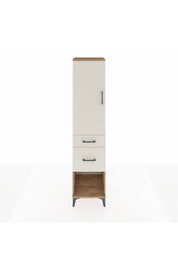 Hyperion Dolap Tek Raflı 2 Çekmeceli Tek Askılı 44x44x195 - S58M053V7B
