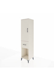 Hyperion Dolap Tek Raflı Tek Çekmeceli Tek Askılı 44x44x195 - S58M056V1B