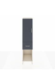 Hyperion Dolap Tek Raflı Tek Çekmeceli Tek Askılı 44x44x195 - S58M056V2B