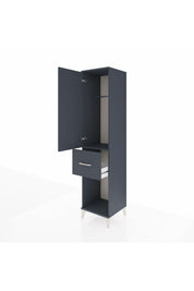 Hyperion Dolap Tek Raflı Tek Çekmeceli Tek Askılı 44x44x195 - S58M056V5B
