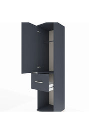 Hyperion Dolap Tek Raflı Tek Çekmeceli Tek Askılı 44x44x195 - S58M056V5B