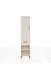 Hyperion Dolap 4 Raflı Tek Çekmeceli Tek Kapaklı 44x44x195 - S58M057V1B