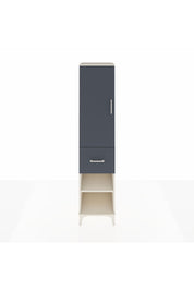 Hyperion Dolap 4 Raflı Tek Çekmeceli Tek Kapaklı 44x44x195 - S58M057V2B