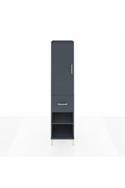 Hyperion Dolap 4 Raflı Tek Çekmeceli Tek Kapaklı 44x44x195 - S58M057V5B