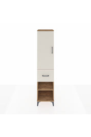 Hyperion Dolap 4 Raflı Tek Çekmeceli Tek Kapaklı 44x44x195 - S58M057V7B