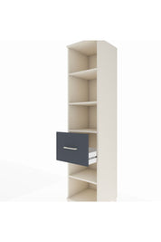 Hyperion Dolap 4 Raflı Tek Çekmeceli 44x44x195 - S58M058V2B