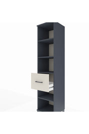 Hyperion Dolap 4 Raflı Tek Çekmeceli 44x44x195 - S58M058V4B