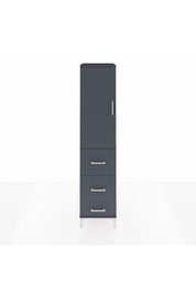 Hyperion Dolap Tek Raflı 3 Çekmeceli Tek Askılı 44x44x195 - S58M059V5B