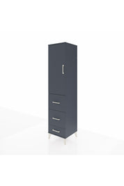 Hyperion Dolap Tek Raflı 3 Çekmeceli Tek Askılı 44x44x195 - S58M059V5B