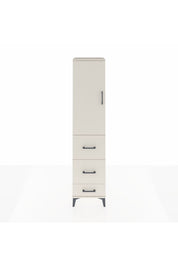 Hyperion Dolap 3 Raflı 3 Çekmeceli Tek Kapaklı 44x44x195 - S58M060V1B