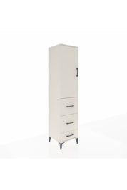 Hyperion Dolap 3 Raflı 3 Çekmeceli Tek Kapaklı 44x44x195 - S58M060V1B