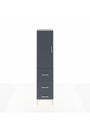 Hyperion Dolap 3 Raflı 3 Çekmeceli Tek Kapaklı 44x44x195 - S58M060V2B
