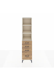Hyperion Dolap 3 Raflı 4 Çekmeceli 44x44x195 - S58M064V3B
