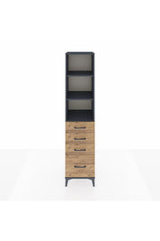 Hyperion Dolap 3 Raflı 4 Çekmeceli 44x44x195 - S58M064V6B