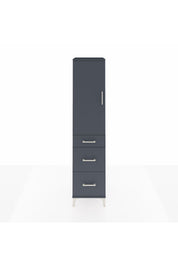 Hyperion Dolap Tek Raflı 3 Çekmeceli Tek Askılı 44x44x195 - S58M065V5B