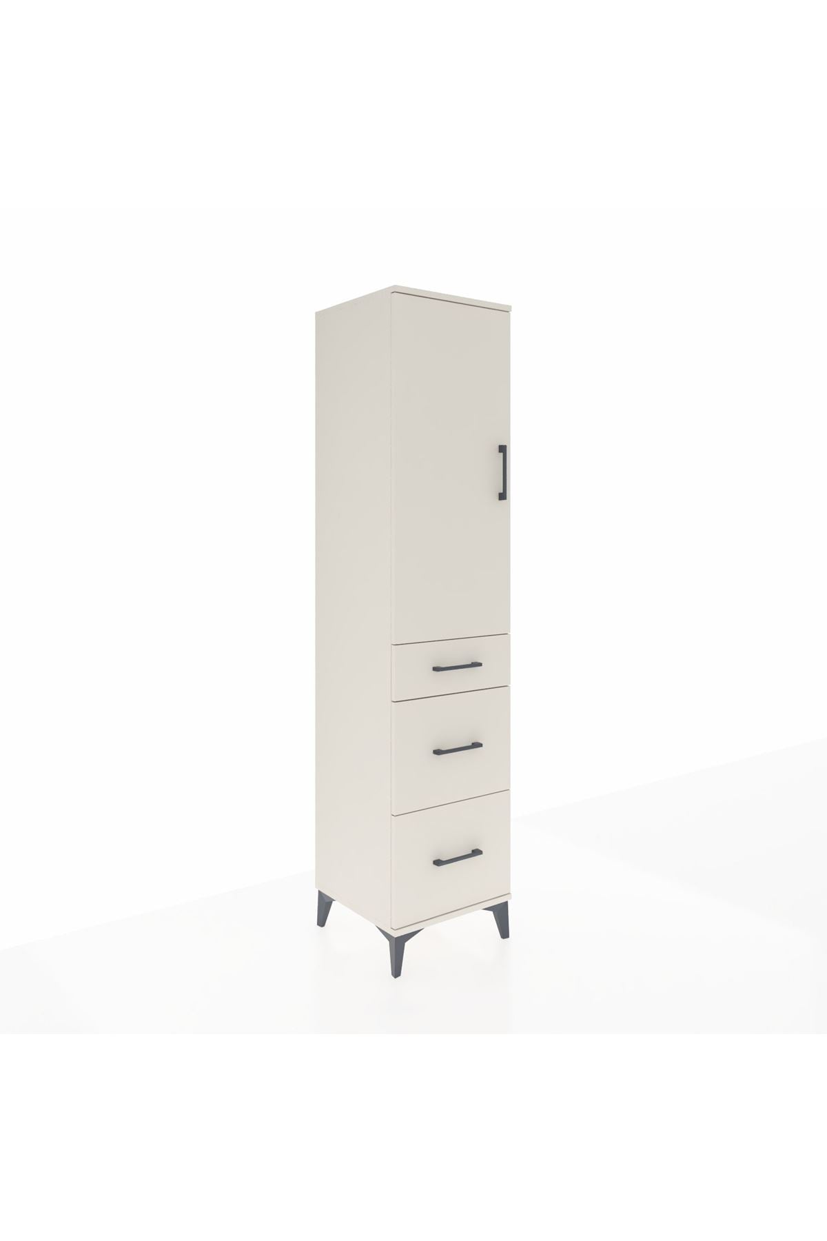Hyperion Dolap 3 Raflı 3 Çekmeceli 44x44x195 - S58M066V1B