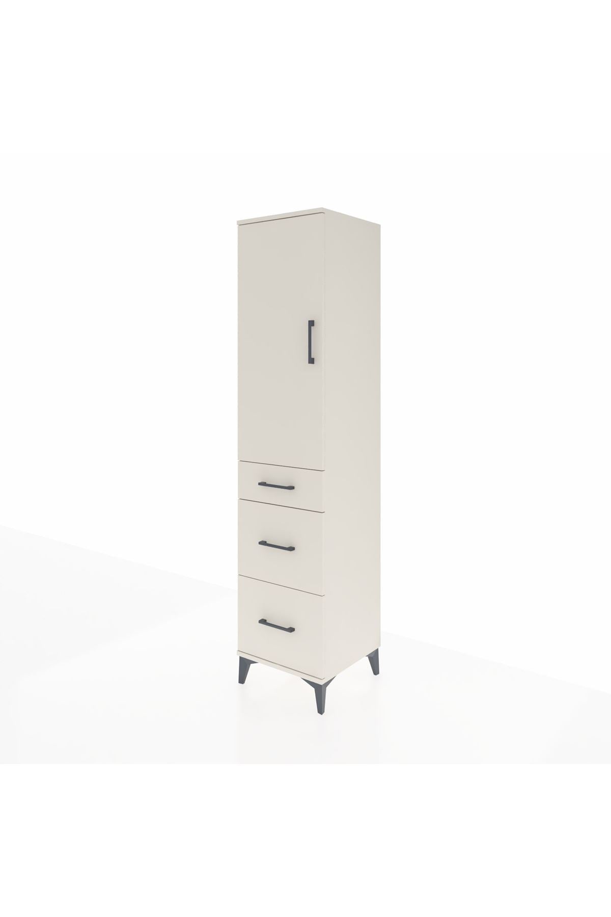 Hyperion Dolap 3 Raflı 3 Çekmeceli 44x44x195 - S58M066V1B
