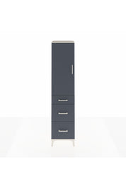 Hyperion Dolap 3 Raflı 3 Çekmeceli 44x44x195 - S58M066V2B