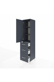 Hyperion Dolap 3 Raflı 3 Çekmeceli 44x44x195 - S58M066V5B