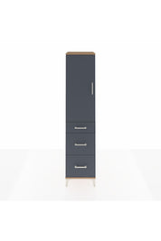 Hyperion Dolap 3 Raflı 3 Çekmeceli 44x44x195 - S58M066V8B