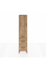 Hyperion Dolap 3 Raflı 3 Çekmeceli 44x44x195