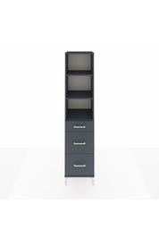 Hyperion Dolap 3 Raflı 3 Çekmeceli Tek Kapaklı 44x44x195 - S58M067V5B
