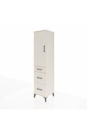 Hyperion Dolap 3 Raflı 3 Çekmeceli Tek Kapaklı 44x44x195 - S58M069V1B