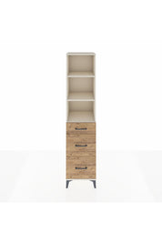 Hyperion Dolap 3 Raflı 3 Çekmeceli 44x44x195 - S58M070V3B