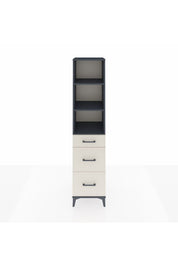 Hyperion Dolap 3 Raflı 3 Çekmeceli 44x44x195 - S58M070V4B