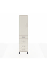 Hyperion Dolap 3 Raflı 4 Çekmeceli Tek Kapaklı 44x44x195 - S58M072V1B