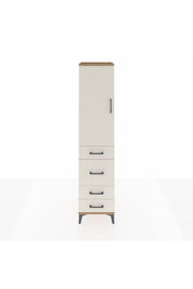 Hyperion Dolap 3 Raflı 4 Çekmeceli Tek Kapaklı 44x44x195 - S58M072V7B